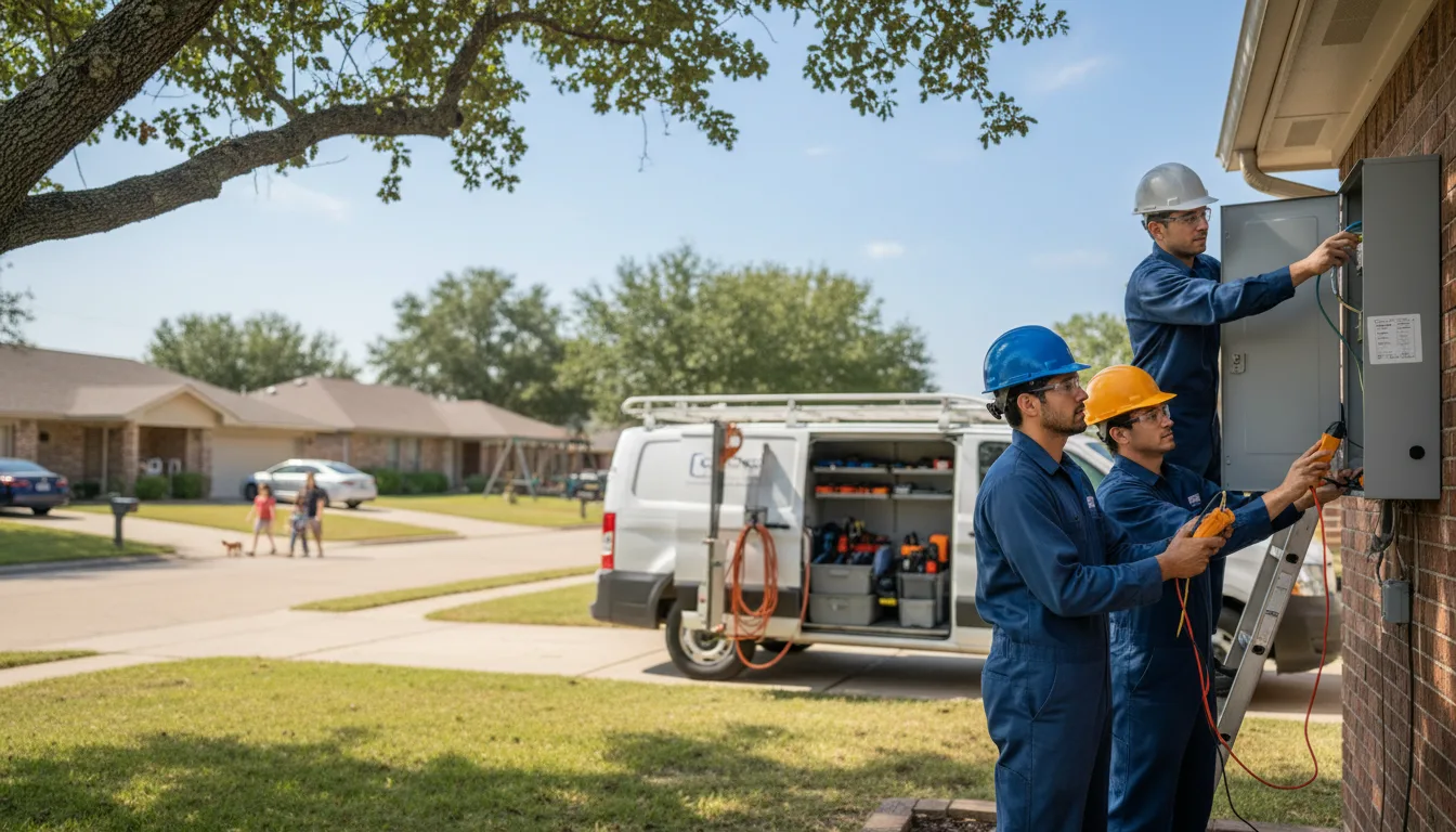 Certified electrician providing emergency electrical services in Renick, MO